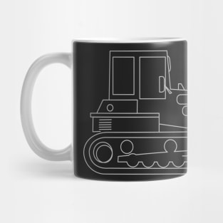 Bulldozer Mug